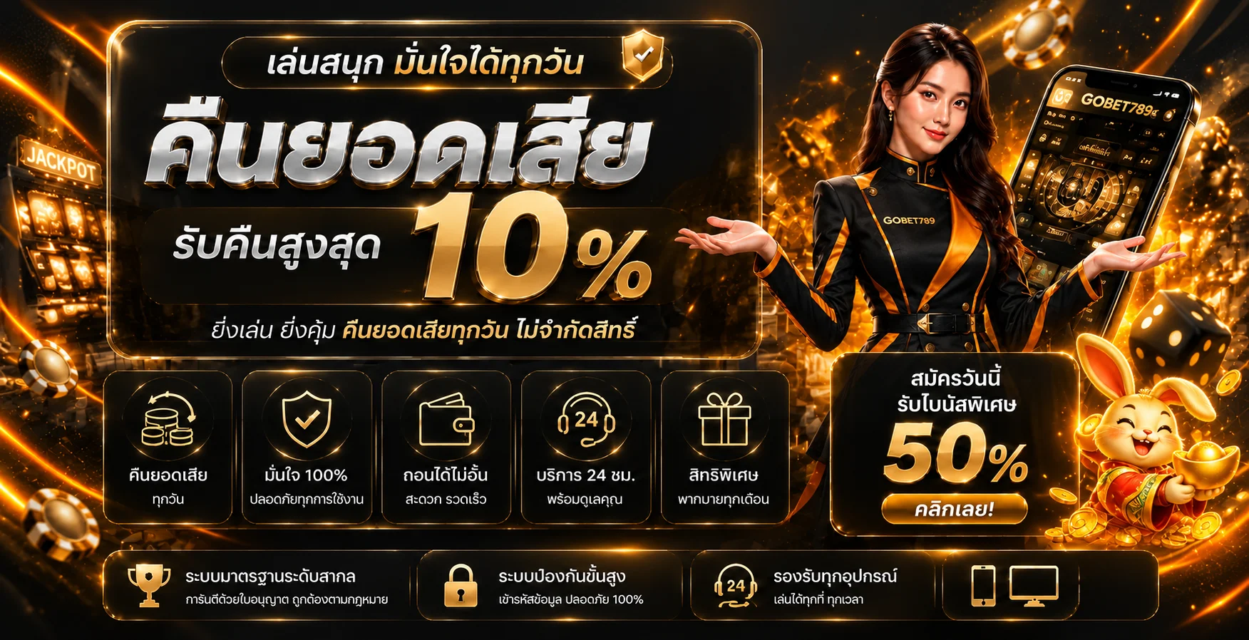 GOBET789 ทางเข้าเว็บตรง สล็อต และคู่มือใช้งาน